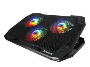 Redragon Dual USB 3 Fan RGB Gaming Notebook Stand