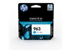 HP 963 Cyan Original Ink Cartridge