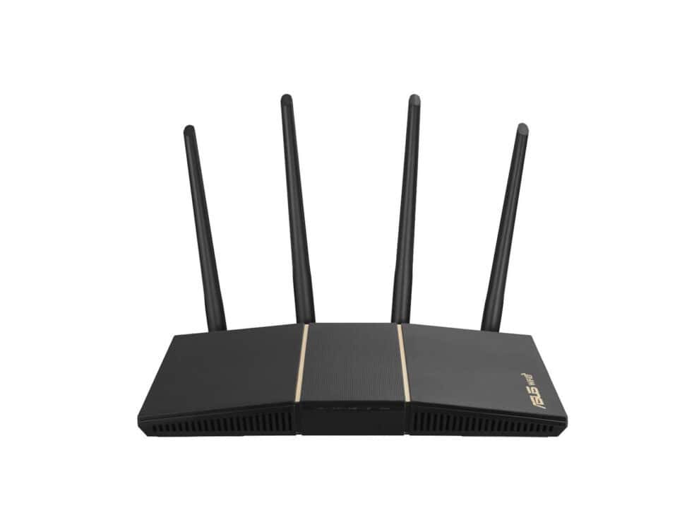 wifi 6 ax3000 dual band mesh wifi system router; aimesh; ofdma + mu mimo tech; 1024 qam; trend micro aiprotection classic.