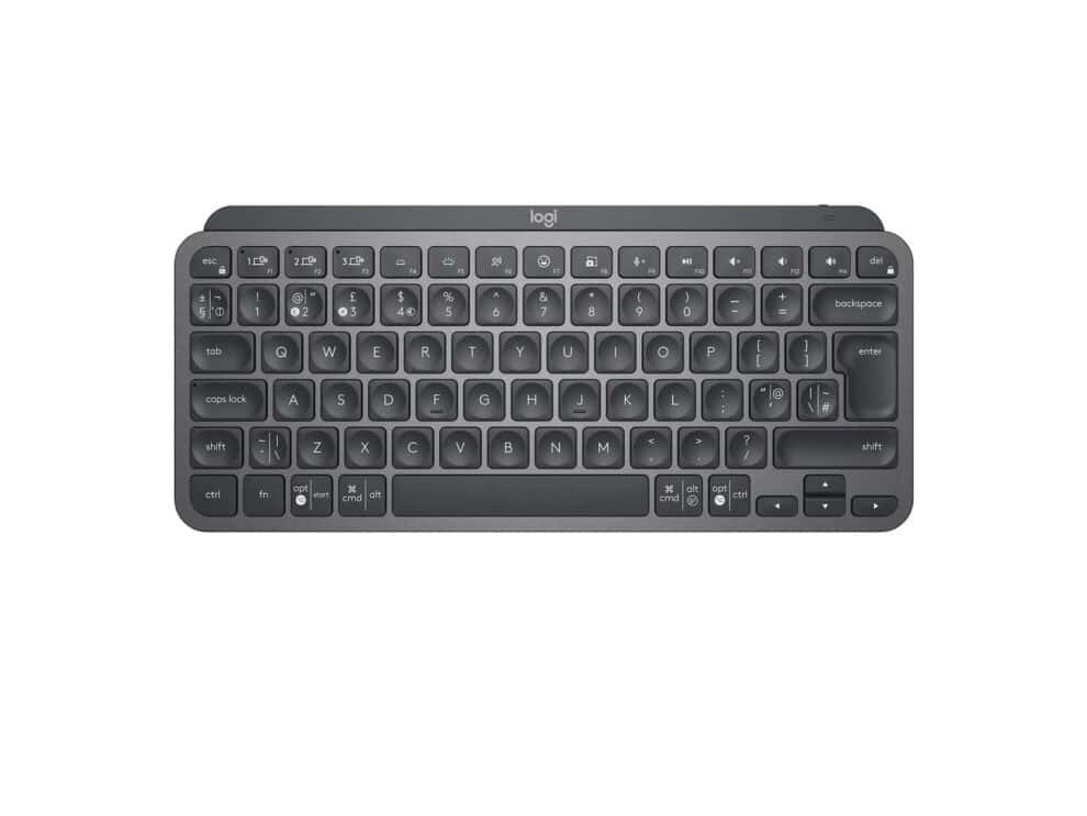logitech mx keys mini minimalist wireless illuminated keyboard graphite us int'l 2.4ghz/bt n/a intnl logitech mx keys mini minimalist wireless illuminated keyboard graphite us int'l 2.4ghz/bt n/a intnl