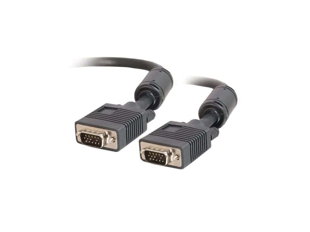 dell vga cable (male)/(male) black 1m