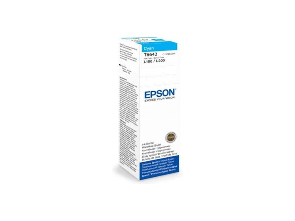 epson t6642 cyan ink bottle 70ml epson t6642 cyan ink bottle 70ml