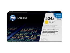 HP 504A Yellow Original LaserJet Toner Cartridge