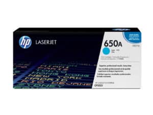 HP 650A Cyan Toner Cartridge