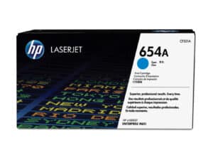 HP 654A Cyan Toner Cartridge