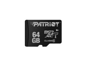 Patriot LX CL10 64GB Micro SDHC Card