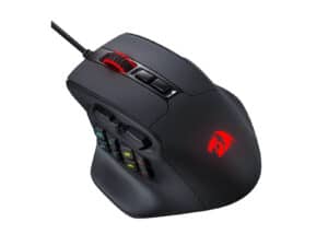 REDRAGON Aatrox 6200DP RGB MMO Gaming Mouse - Black