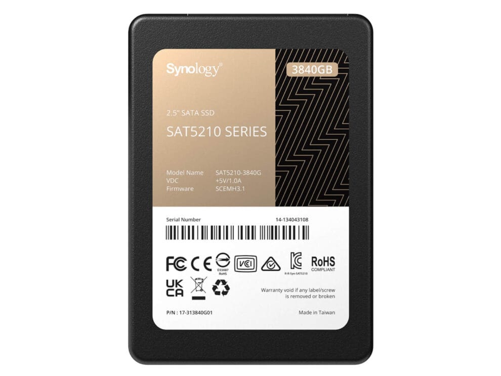 synology ssd 3840gb 2.5" sata