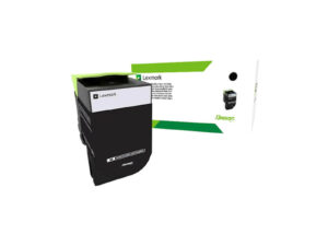 Lexmark 80C8HKE Black Cartridge