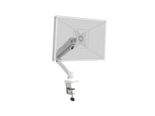 Adjustable monitor arm mount.