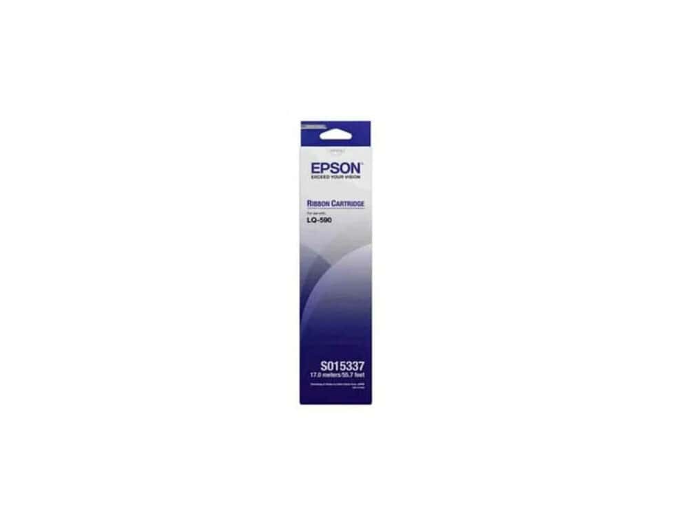 epson sidm black ribbon cartridge for lq 590 Epson LQ-590 Ribbon Cartridge Packaging