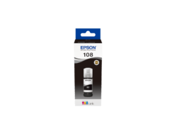 epson c13t09c14a 108 ecotank black ink bottle