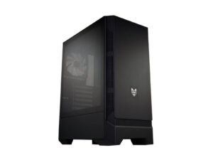 FSP CMT260 ATX | Micro-ATX | Mini-ITX | Gaming Chassis |1x 120mm Fan included | Tempered Glass side panel | Black
