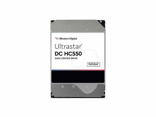 Western Digital Ultrastar DC HC550 hard drive.