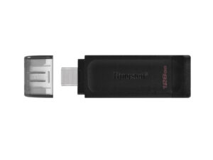 Kingston 128GB USB-C 3.2 Gen 1 DataTraveler 70 Flash Drive