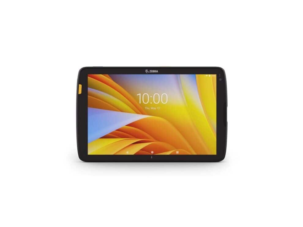 zebra rugged tablet; et45; 10.1 wuxga display; 5g; wifi 6; se4710 scanner bcr; qc 6375; 4gb ram; 64gb flash; 5mp/13mp cameras;