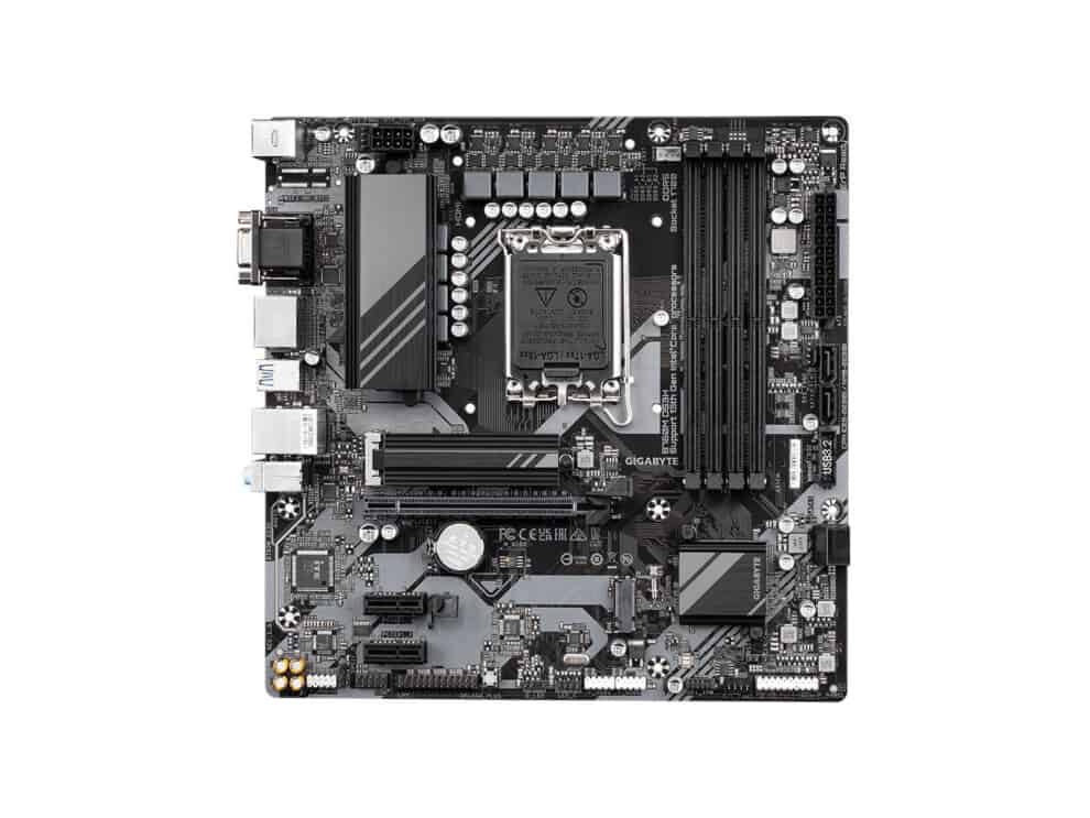 gigabyte intel® b760 chipset for 12th/13th gen lga 1700; 4x ddr5; 2x m2; vga/hdmi/dp x2; matx.