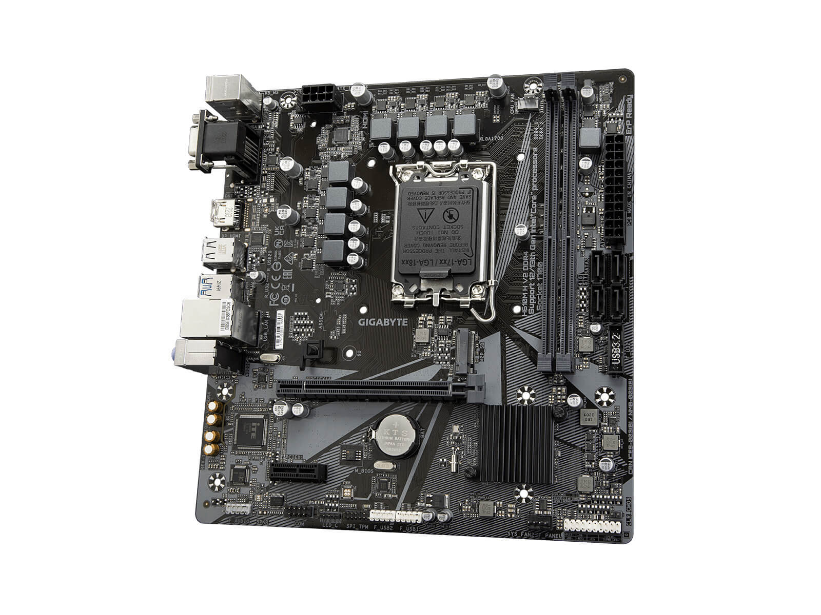 Gigabyte H610M H V2 DDR4 LGA 1700 Mainboard - tech.co.za