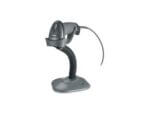 Adjustable barcode scanner on stand