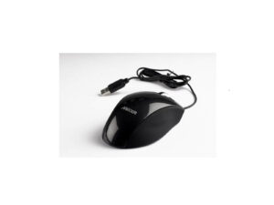 Mecer Black USB Optical Wheel Mouse