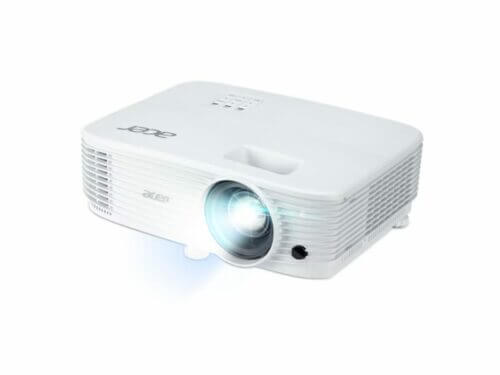 White Acer projector on white background