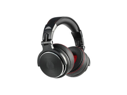 oneodio pro 50 professional wired over ear dj and studio monitoring headphones bk
