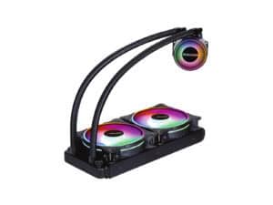 PCBuilder Hydro Chill 240MM AIO Liquid CPU Cooler ARGB