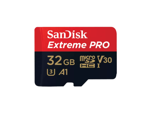 sandisk extreme pro microsdhc 32gb and sd adapter and rescuepro deluxe 100mbs a1 c10 v30 uhs i u3