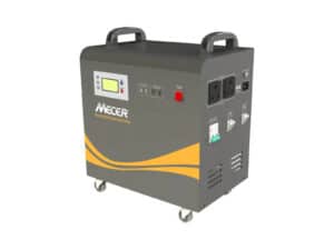 Industrial power supply unit on wheels