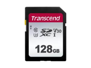 Transcend SD Card SDXC 300S 128GB