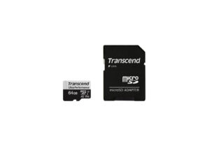 transcend 340s 64gb ultra perfromance micro sd uhs i u3 v30 a2 class10 read 160 mb/s write 125mb/s with sd adptor tlc
