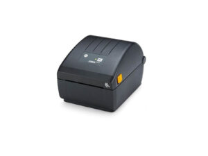 Black Zebra thermal label printer