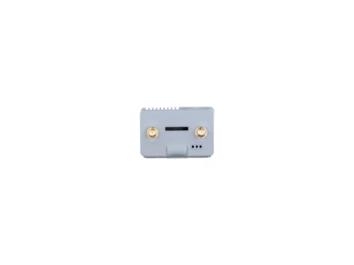 Gray electronic device component front view