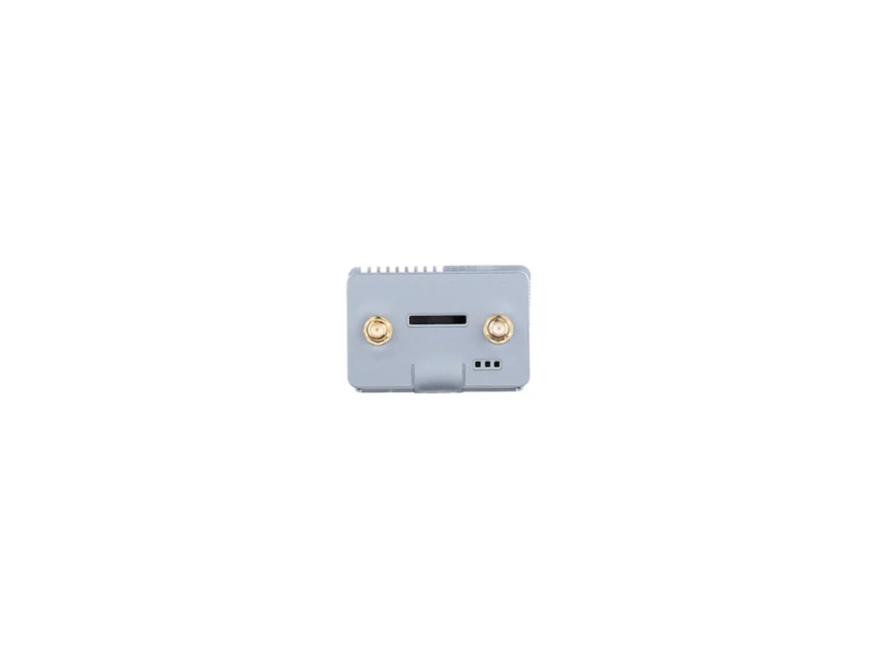 Gray electronic device component front view