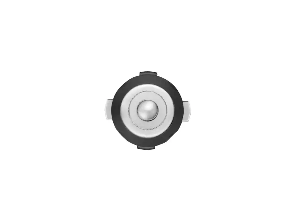 Overhead view of a camera lens