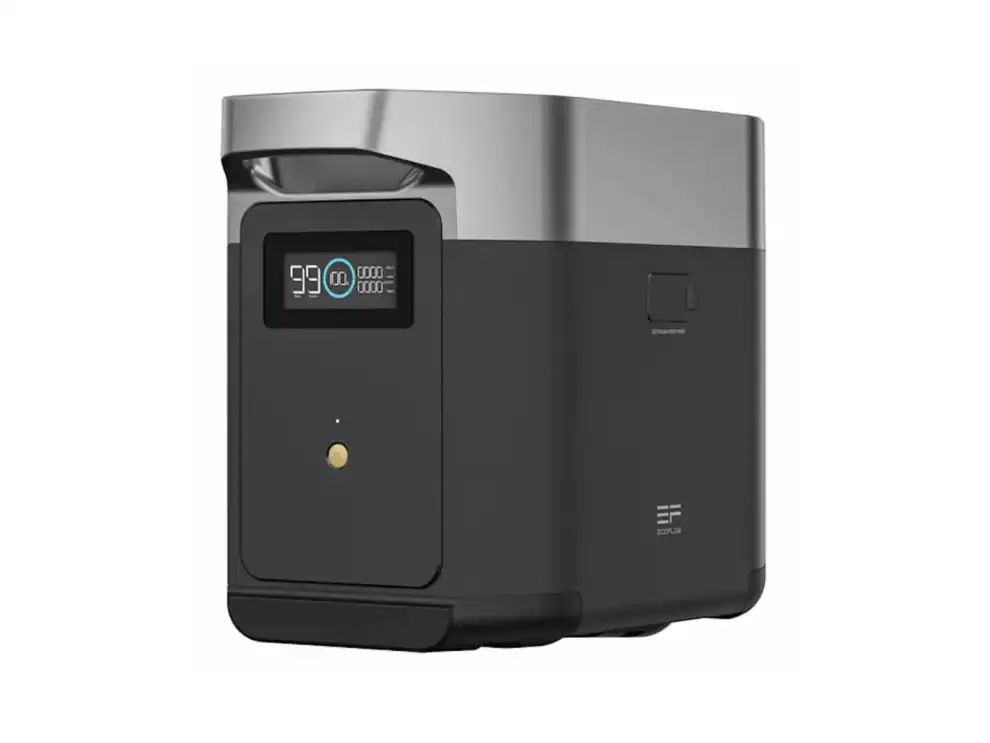 Portable power station with digital display