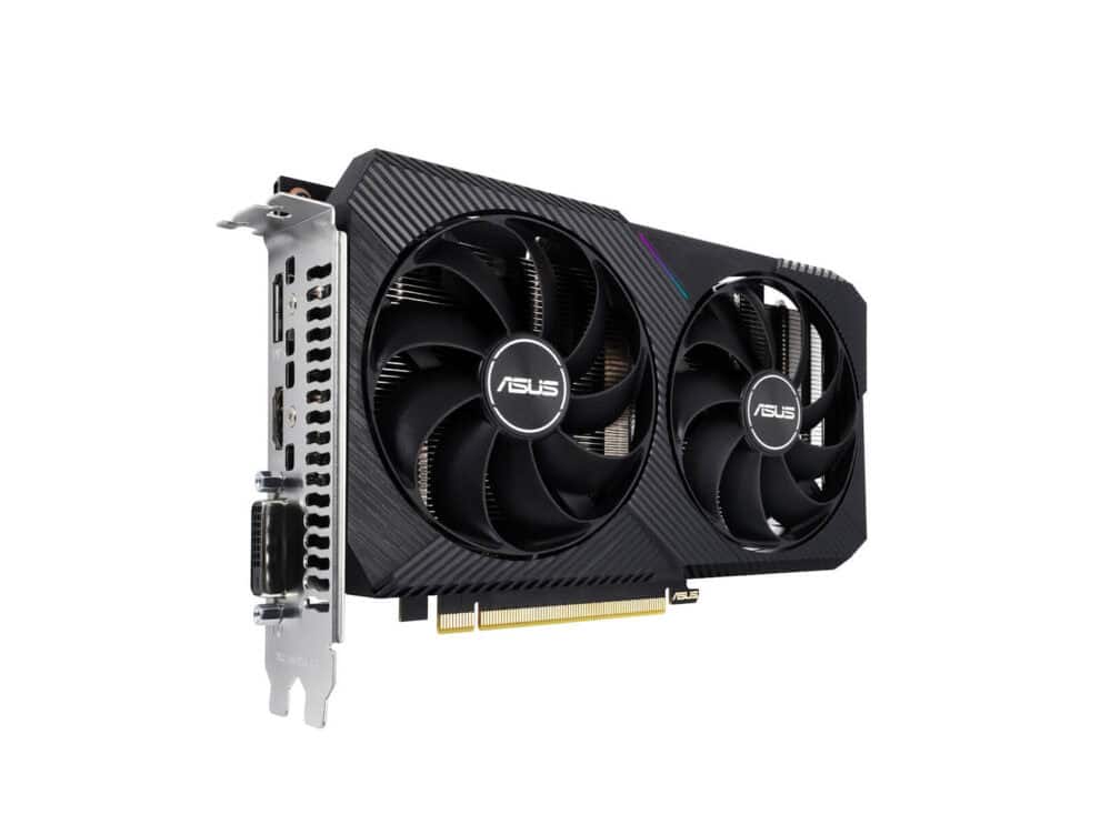 asus dual rtx3050 o8g v2 nvidia geforce rtx 3050 8 gb gddr6