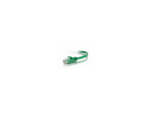 acconet cat6 utp flylead, 0.5 meter, straight, stranded cable, moulded boots and plugs, green