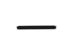 acconet blanking plate, 1u, black
