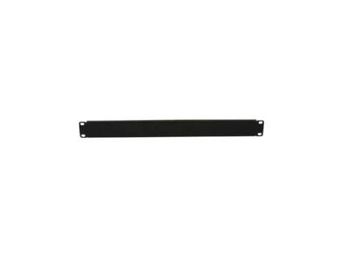 acconet blanking plate, 1u, black