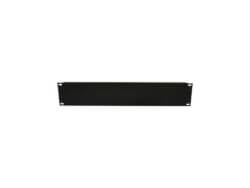 acconet blanking plate, 2u, black