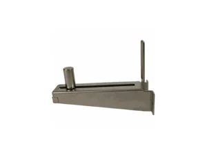 Metal door or window latch lock mechanism