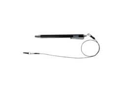 port designs metallic tip stylus with 40cm cable black