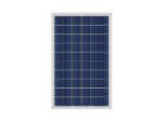 Photovoltaic solar panel front view