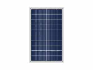 Photovoltaic solar panel front view