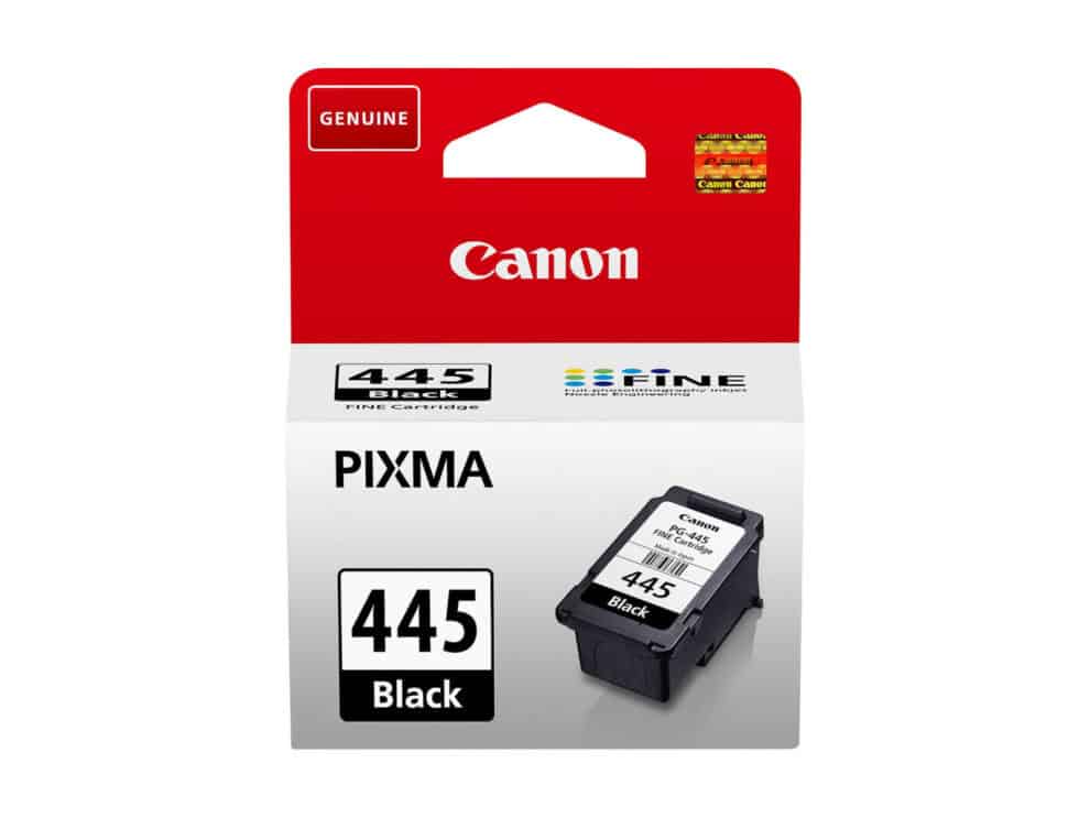 canon pg 445 black ink cartridge 180 pages @ 5% canon pg 445 black ink cartridge 180 pages @ 5%