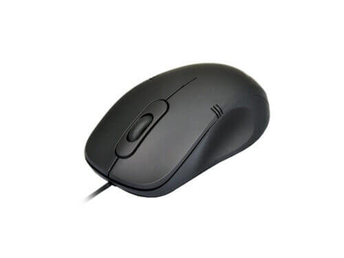 port design combo wired mouse + keybaord black