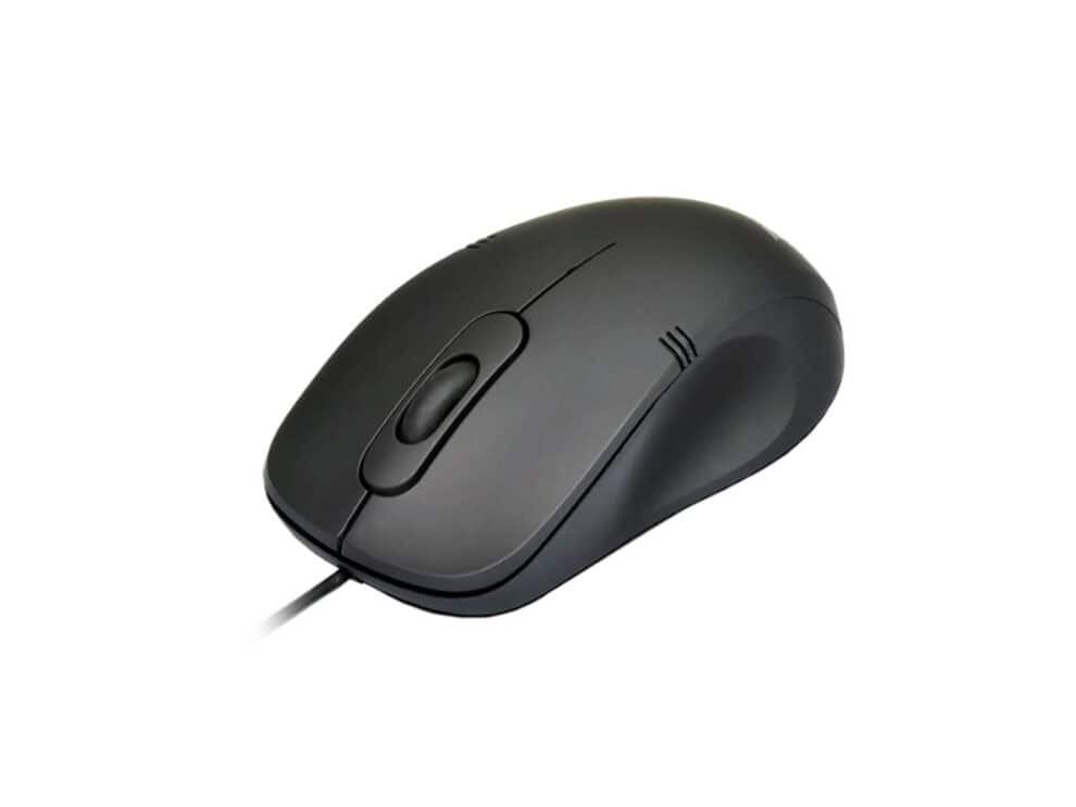 port design combo wired mouse + keybaord black