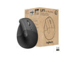 logitech lift vertical ergonomic mouse wireless mouse graphite