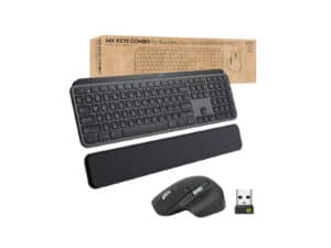 logitech mx keys wireless mouse & keyboard combo graphite